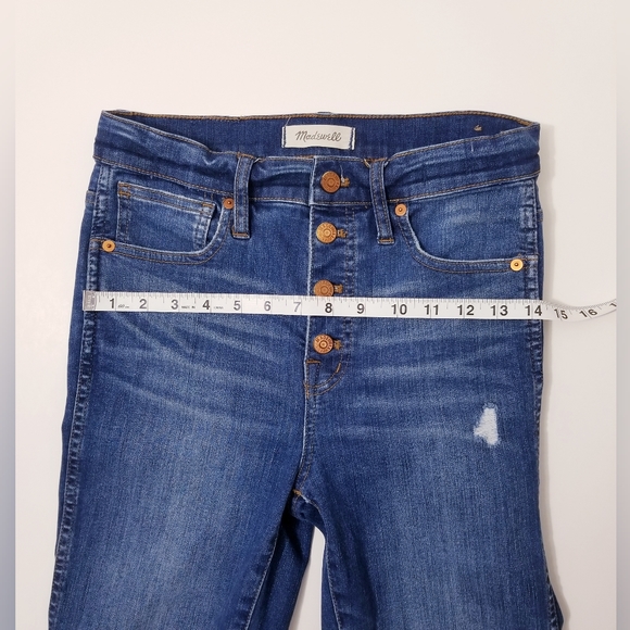 MADEWELL 10" HIGH RISE SKINNY JEANS - Picture 11 of 15